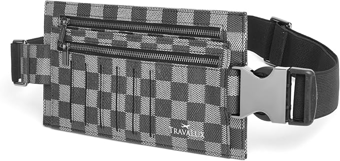 Luxury Travel Wallet – Hidden Money Belt, RFID-Blocking, Anti-Theft Passport Holder for Men & Women (Black) - Image 8