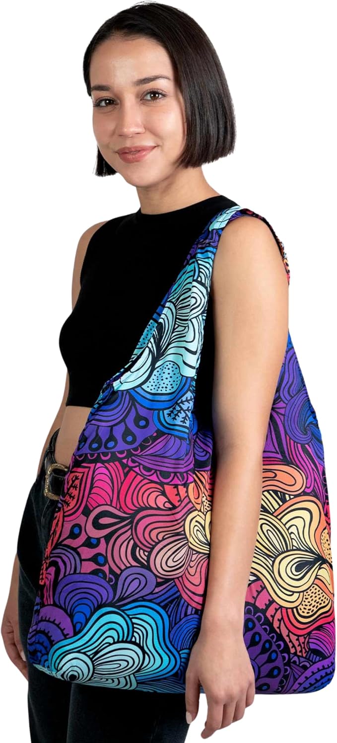 Nanobag XL 25L Tote Foldable Packable Reusable Grocery Shopping Bag | 1.05 oz Premium Portable Collapsible Extra Large Pocket-Sized for Everyday Use, Beach & Travel - Image 2