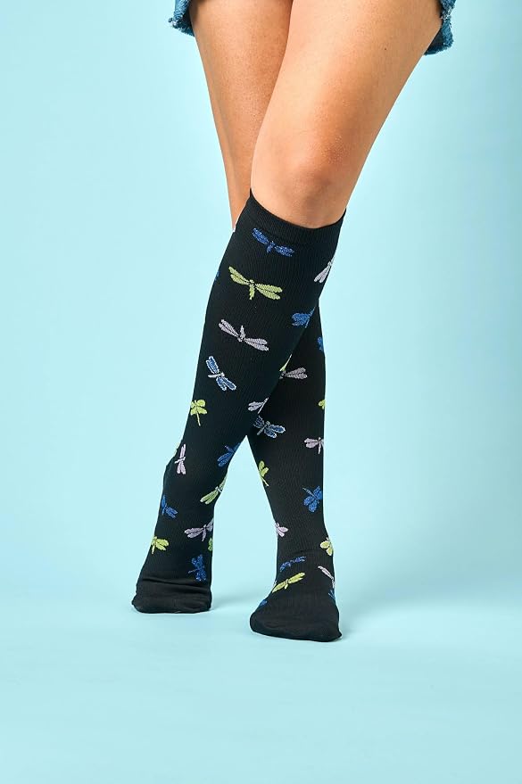 Nurse Mates Women's Calf Socks | 12-14 mmHg Compression | Superior Support & Comfort | 1 Pair - Image 2