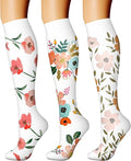 CHARMKING Compression Socks for Women & Men Circulation (3 Pairs) 15-20 mmHg is Best Support for Athletic Running Cycling by CHARMKING