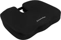 Seat Cushion Premium Memory Foam Non-Slip Coccyx Tailbone Cushion for Office Chair, Car Seat, Wheelchair, Yoga and Travelling- Back, Hip and Tailbone Pain Relief by Unknown