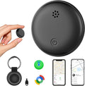 GPS Tracker for Vehicles iOS & Android, Undetectable Mini Hidden Magnetic Locator, No Monthly Fee/No SIM Card, Silicone Case & Keychain Clip Included, Ultra-Slim, IP68 Waterproof, 1 Year Working Time by HealAge