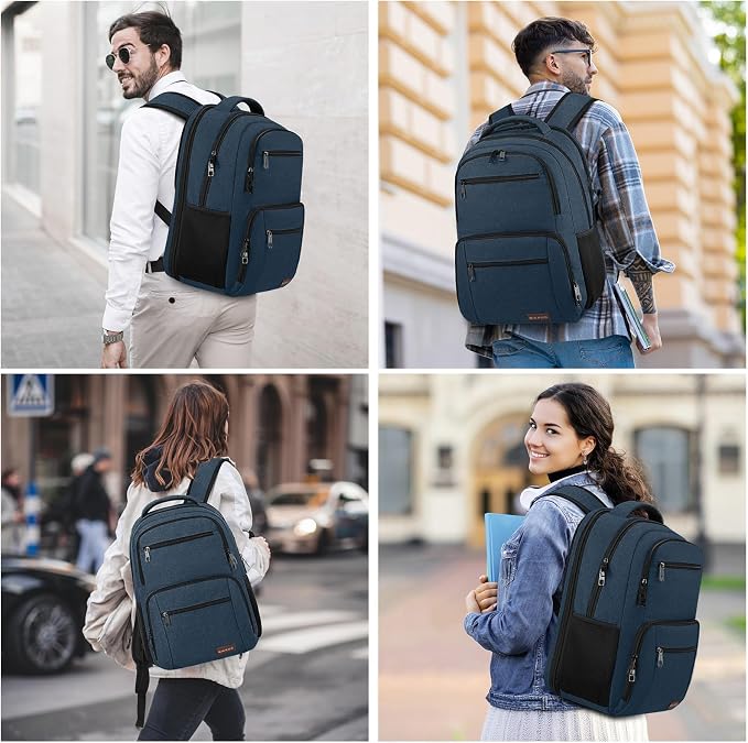 BIKROD Backpack for Boys Men, School Backpack for Teens Girls, Lightweight Casual High School Bookbag, Daily-use Travel Laptop Backpack Fits 15.6 Inch Notebook - Image 6