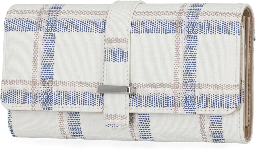 Mundi File Master Womens RFID Blocking Wallet Clutch Organizer With Change Pocket by MUNDI