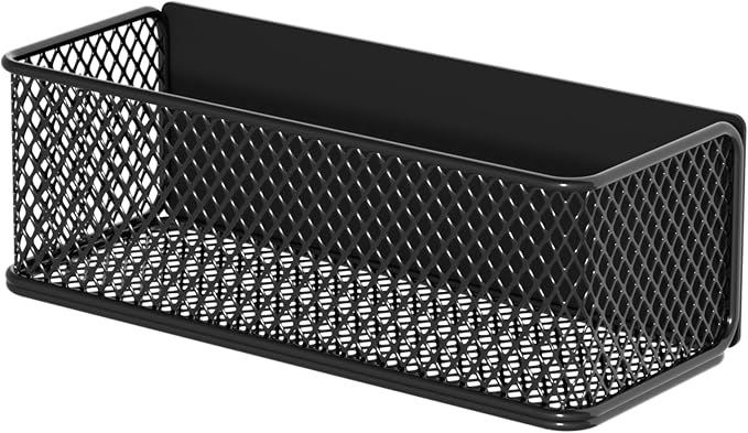 Magnetic Shelf Fridge Basket Bin for Whiteboard Washer Dryer Locker Cabinet | No Drilling Or Tools Needed, Reusable Magnet Organizer Classroom Office Home Kitchen Laundry Storage Rack Container Holder by Buyyyit