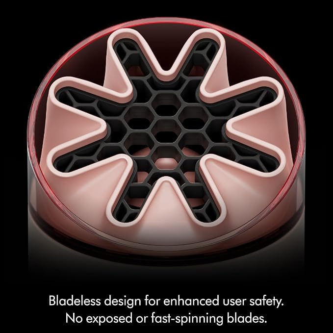Dyson HushJet Mini 3-in-1 Bladeless Personal Fan (Stone/Blush) | Powerful, Quiet Evaporative Cooling | Handheld, Wearable & Desktop, 25 m/s Max airflow, 5 Speeds + Boost, 6 hr Runtime - Image 10