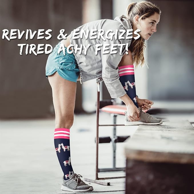 COOLOVER Copper Compression Socks for Women and Men(6 Pairs)-Best Support for Running, Athletic, Travel - Image 2