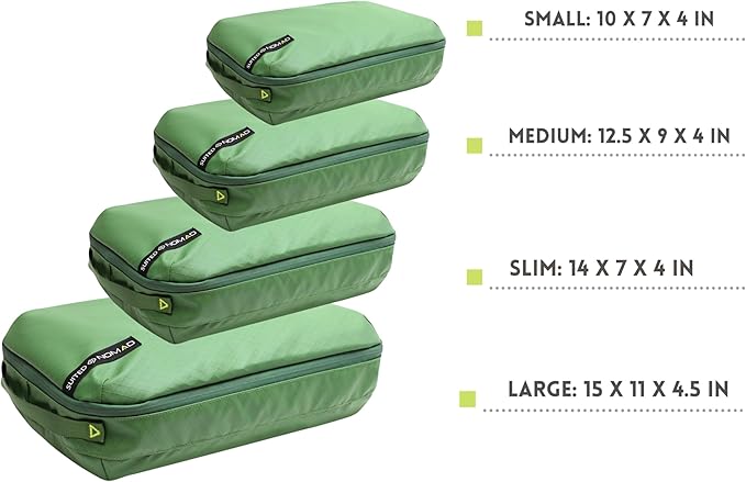 Adventure Travel Packing Cubes, IP65 Water&Dust Proof Organizer Wet Bags - Image 4