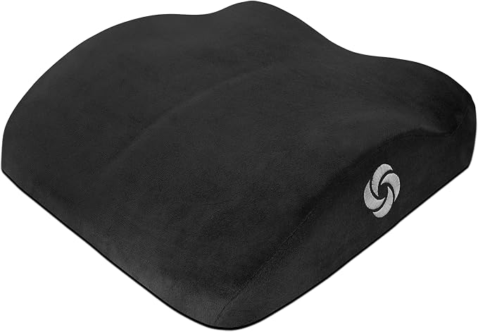 Samsonite Car Seat Cushion Curved Pillow - Butt Cushions for Office Chairs, Car Seat Back Support Pillow Tailbone Support Cushion by Samsonite
