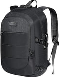 Tzowla 40 Liter Anti Theft Backpack with Giant Tumbler Holder Pocket and Lock,17.3 Inch Laptop Backpack by Tzowla