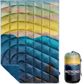 Puffy Camping Blanket,Large Camp Blanket Outdoor Camping Quilt Waterproof | Lightweight Printed Warm Packable Down Alternative Blanket for Camping,Traveling, Stadium, Hiking, Picnics by hotkoko