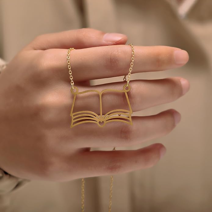 RZKING Golden Necklace for Women, Dainty Butterfly Heart Bow Rose Necklace, Gifts for Best Friend Sister Mom Girlfriend, Graduation Chritmas Birthday Anniversary Thank You Gifts - Image 3