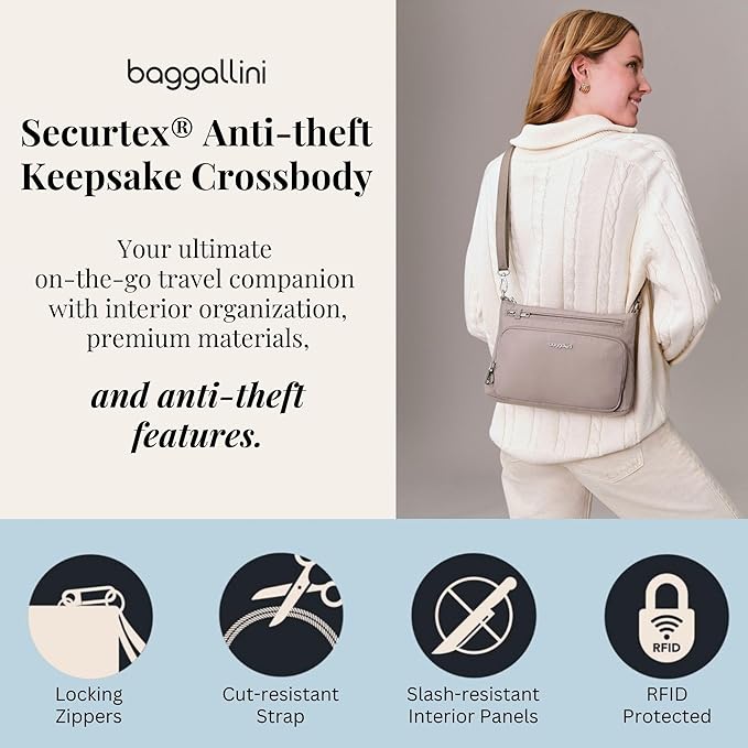 Baggallini Securtex Anti-Theft Keepsake Crossbody - Image 2