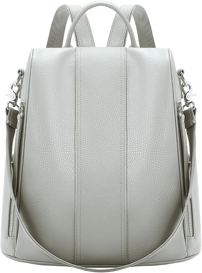 Genuine Leather Backpack Purse for Women Anti-theft Fashion Backpack Bags by UEIRY
