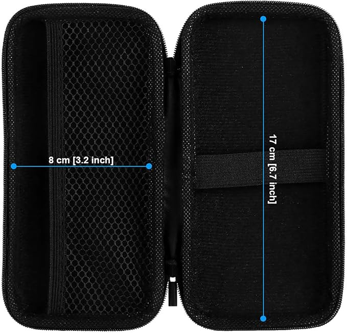 iMangoo Travel Essential Electronics Organizer Charger Case Carrying Pouch | 6.5x3.2x1" Power Bank Tech Accessories Protective Storage Shockproof Portable Purse Men Women School Office Trips Must Have - Image 4