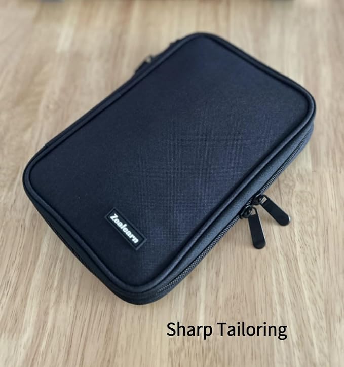 Cord Organizer Travel, Cable Bag, Electronics Organizer Travel Case, Tech Carrying Pouch, Charger Carrying Case, Tech Gifts, Black 11B - Image 7