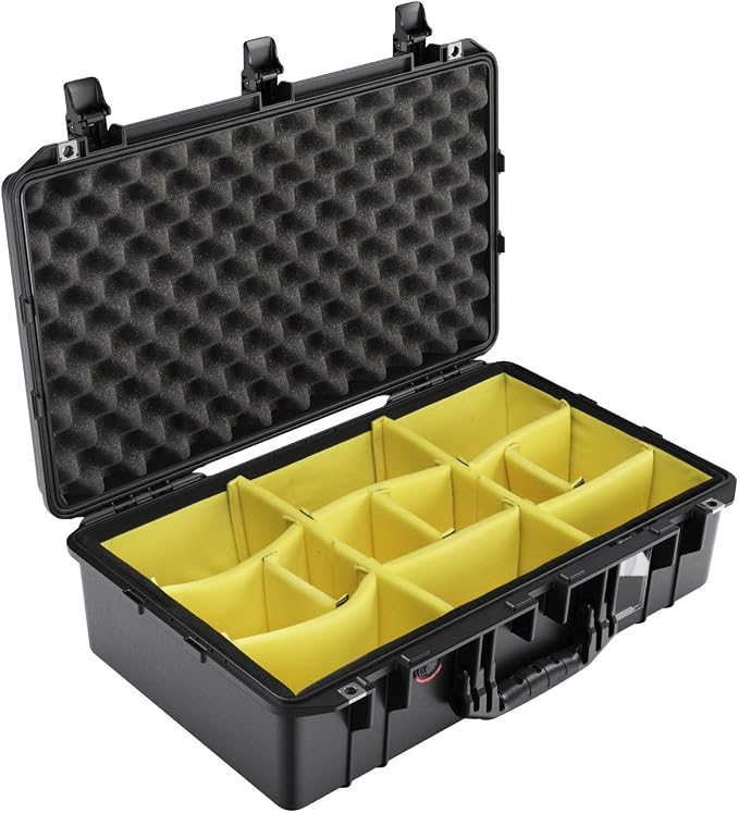 Pelican Air 1555 Case With Padded Dividers - Black - Image 2