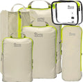 Compression Packing Cubes Set, Suitcase and Backpack Travel Organizer Bags | Ultralight and breatheable material by SUITEDNOMAD