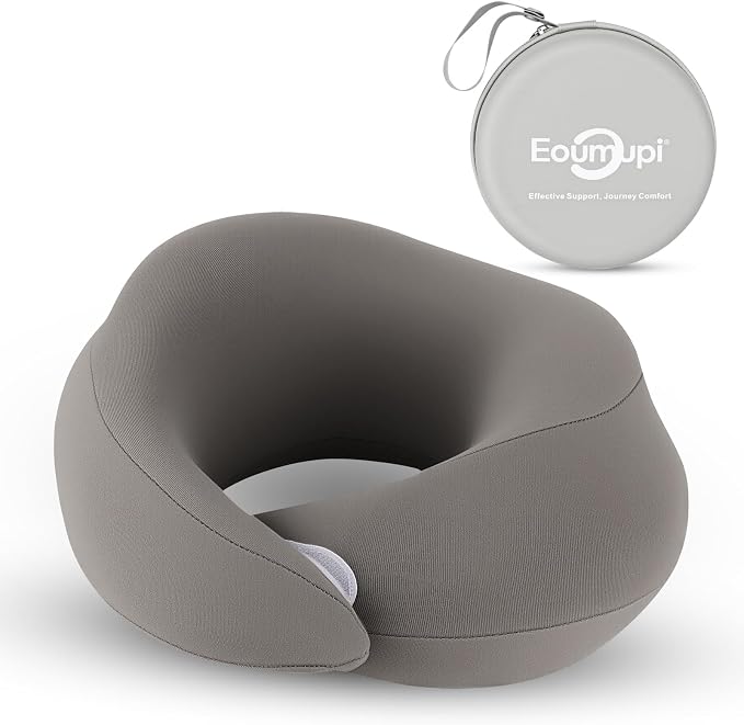 Travel Neck Pillow Airplane,Memory Foam Neck Pillow Travel,Flight Pillow by Unknown