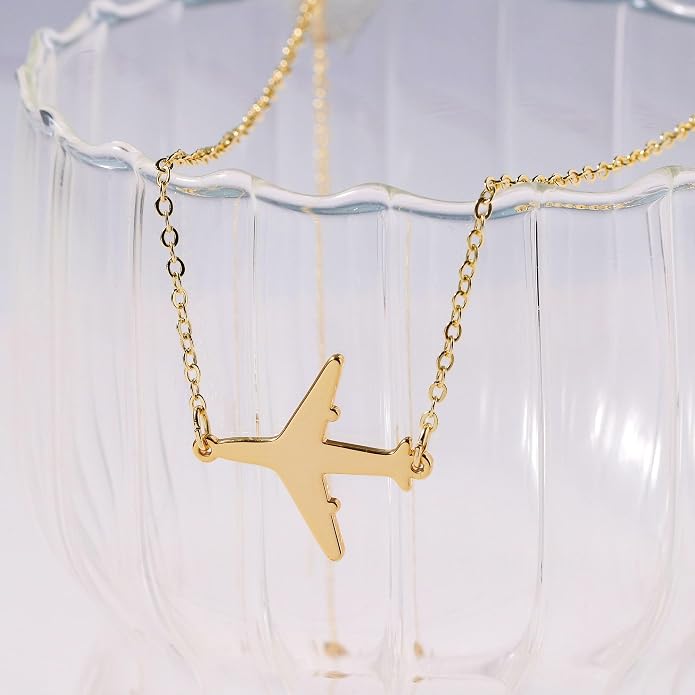 Gold Necklace for Women, Dainty Charm Pendant Necklace Jewelry Gift | 14K Gold Plated, Cute, Delicate, Adults, Non Tarnish, Hypoallergenic, Accessories - Image 5