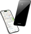 MFi Slim Wallet Tracking Card, Apple Find My (iOS Only), 1 Pack | IP68 Waterproof, Left-Behind Alert, Track Passport & Purse, Unique SN, Sleek Black Finish, For Forgetful Individuals by TACOSO