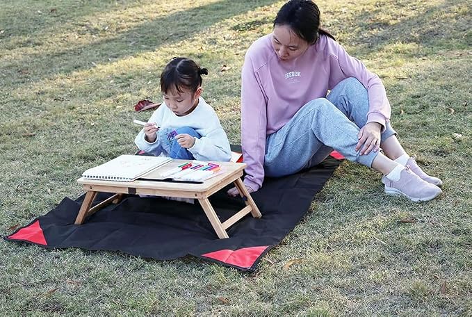 Orga'Neat Pocket Picnic Blanket, Compact Lightweight Tarp for Camping | Foldable, Easy to Carry, Water Resistant Sandproof Washable Quick Dry Mat for Beach, Festival, Travel, Outdoor Recreation - Image 6