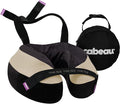 Cabeau Travel Neck Pillows for Airplanes The Neck's Evolution, TNE S3 Supportive Memory Foam Design for Long Haul Flights Attachable Seat Straps and 360 Support (Cairo Tan) by Cabeau