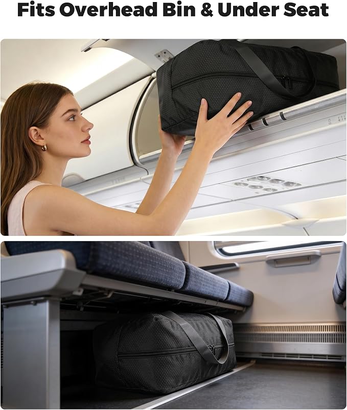 For Frontier Airlines Personal Item Bag 18x14x8 Travel Duffel Bag Carry on | Airline-Approved, Carry on Luggage, Fits Underseat & Overhead Bin, Save On Check-in Fees, Water-resistant, Tear-resistant - Image 3