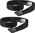 Cozypower 2 Pcs Hidden Money Belt for Travel Hidden Pockets Under Clothes Security Money Wallet Nylon Security Cash Safe Anti Theft Tactical Belt with Pouch by Cozypower