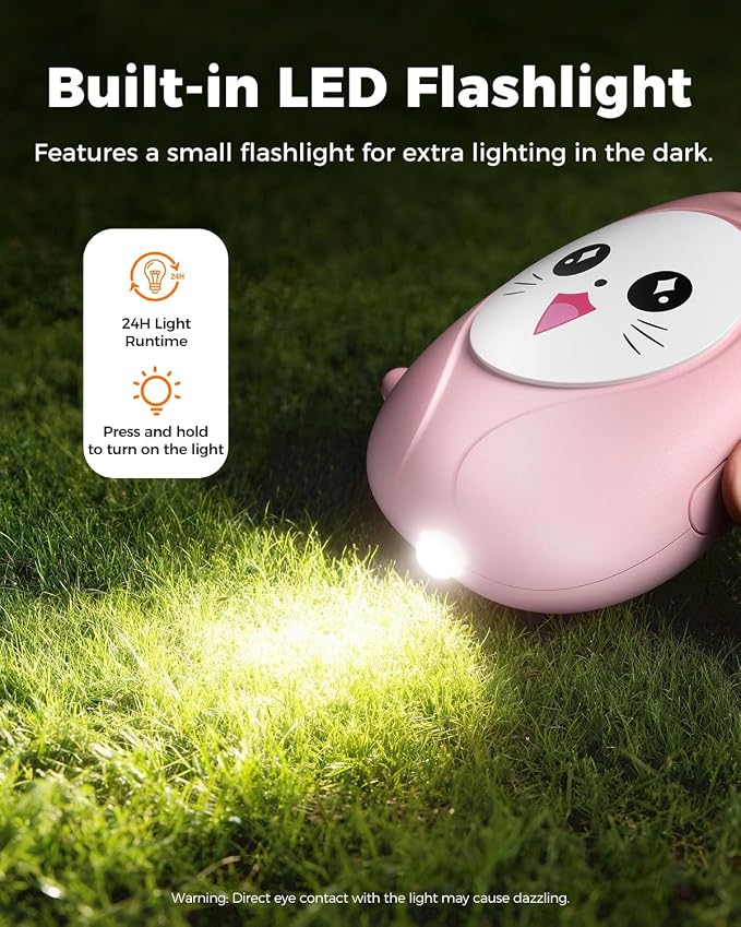 ESSAGER Personal Safety Alarm for Women, 130dB Loud Siren, Replaceable Battery, Built-in LED Light, Portable Keychain & Carabiner. Self Defense Security Alarm for Kids, Seniors(Pink) - Image 4
