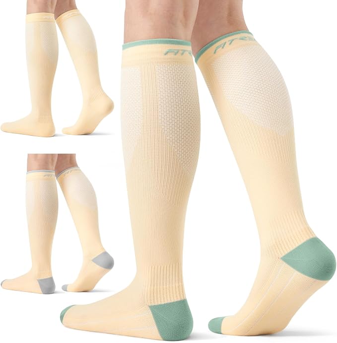 FITRELL 3 Pairs Compression Socks for Women and Men 20-30mmHg-Circulation Support Socks - Image 7