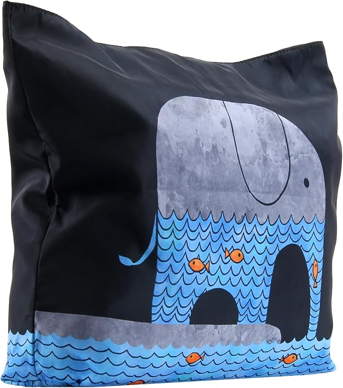 Beach Tote Bags Travel Totes Bag Shopping Zippered Tote for Women Foldable Waterproof Overnight Handbag - Image 5