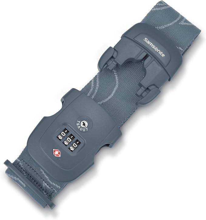 Samsonite 3-Dial Combination Lock, TSA Approved Travel Lock, State Blue - Image 2
