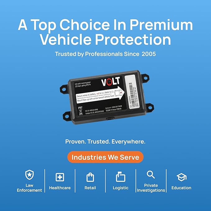 Brickhouse Security Livewire Volt GPS Tracker for Vehicles, Hardwired | Subscription Required, GPS Tracker with Real Time Tracking, Geofencing, Speed Alerts, Waterproof, Car Tracker, Wired to Car - Image 2