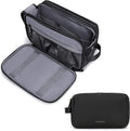 BAGSMART Toiletry Bag for Men, Travel Toiletry Organizer Dopp Kit Water-resistant Shaving Bag for Toiletries Accessories, Door Room Essentials, Black-medium by BAGSMART