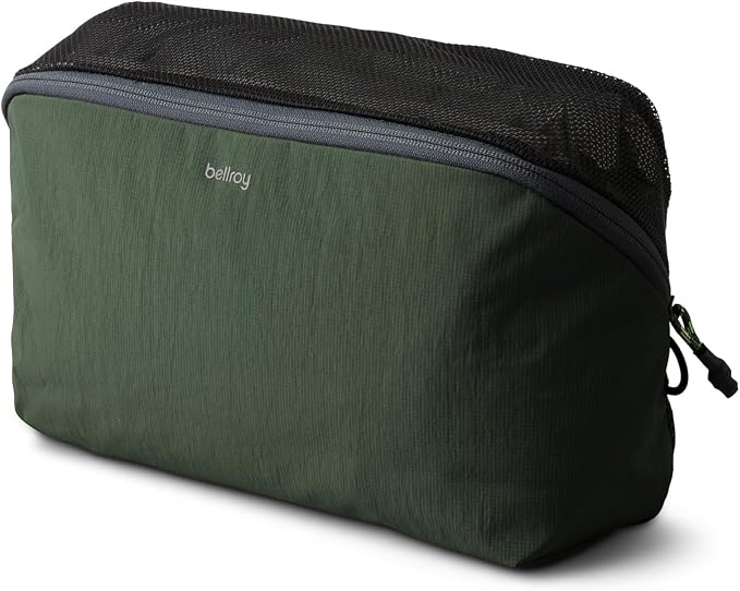 Bellroy Packing Cube 6L (Organizer Packing Pouch with Internal Zip Pocket and Durable, Lightweight Design) - Spruce by Unknown