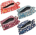 M-jump 4 Pack Travel Essentials Shoe Bags 4 Colors Fashion Shoe Bags for Men & Women Shoe Storage, Travel Accessories Vacation, Luggage Organizer Portable Shoe Pouch with Handle by BetterproductsBetterlife