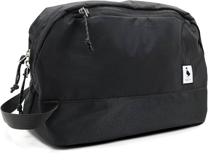 Travel Toiletry Bag 5L, Compact Travel Organizer with Waterproof TPU Wet/Dry Compartment by KalgoTeal