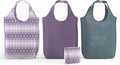 Pure Sage Reusable Grocery Bag - Stylish Shopping Bags for Groceries - Foldable Tote Bag by PureSage