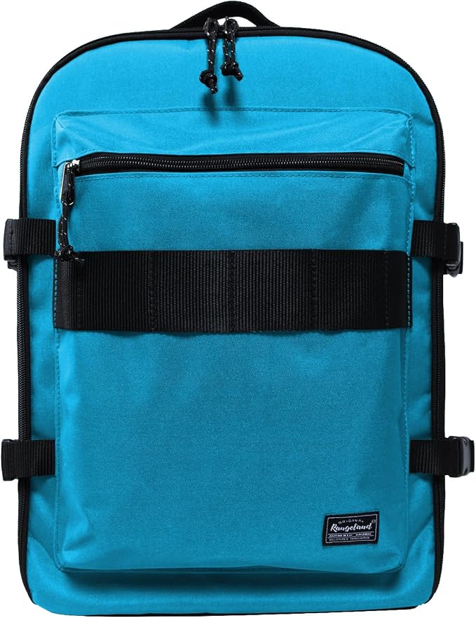 Travel Backpack 17L Lightweight Casual Small Carry-on Daypack 15-inch Laptop Notebook, Underseat Overnight Weekender, Blue by Rangeland