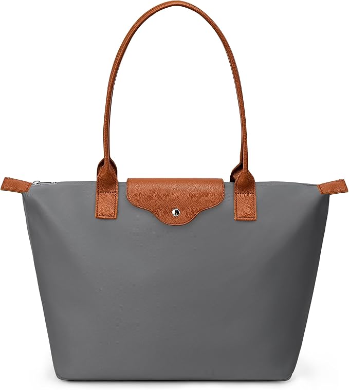 KALIDI Tote Bag for Women Nylon Top-Handle Purse,Large Capacity Shoulder Hobo handBag with Zipper Leisure Foldable Weekend by KALIDIFANCYFOREST