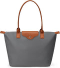 KALIDI Tote Bag for Women Nylon Top-Handle Purse,Large Capacity Shoulder Hobo handBag with Zipper Leisure Foldable Weekend by KALIDIFANCYFOREST