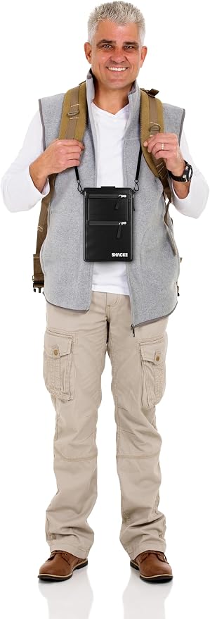 Shacke Hidden Travel Belt Wallet w/RFID Blocker - Image 6