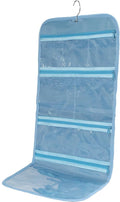 Foldable Clear Hanging Travel Toiletry Bag Cosmetic Organiser Storage by WODISON