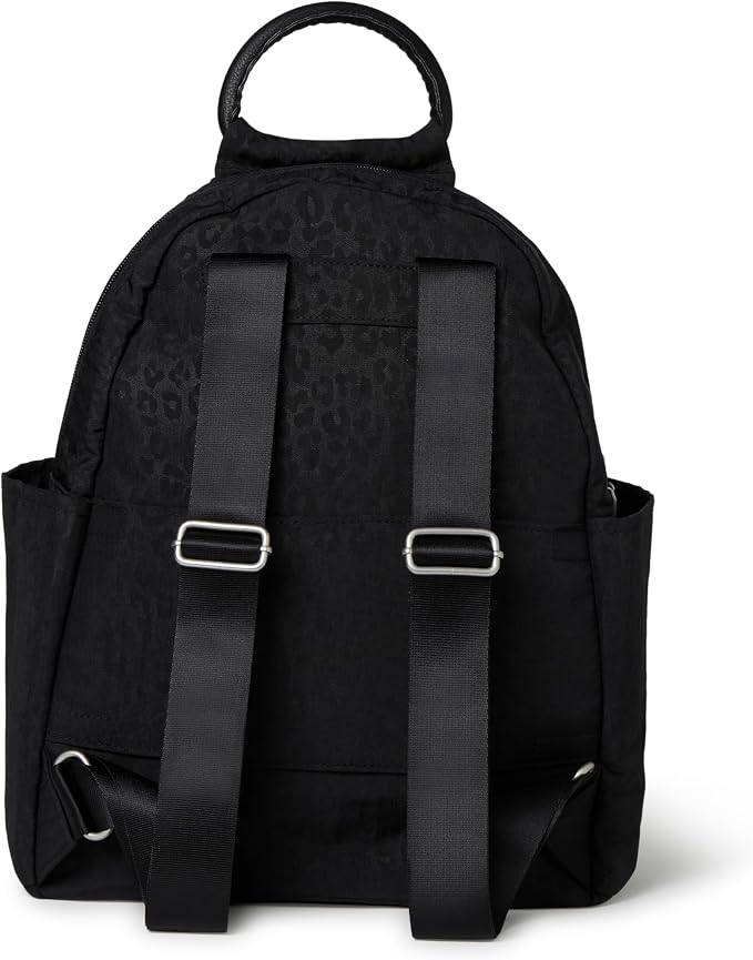 Baggallini Women's All Day Backpack, Black Cheetah Emboss, One Size… - Image 13