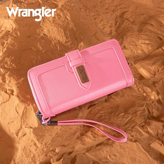 X Wrangler Women's Wallets Bifold Wristlet Wallets for Women Large Capacity Credit Card Wallet with ID Window - Image 6