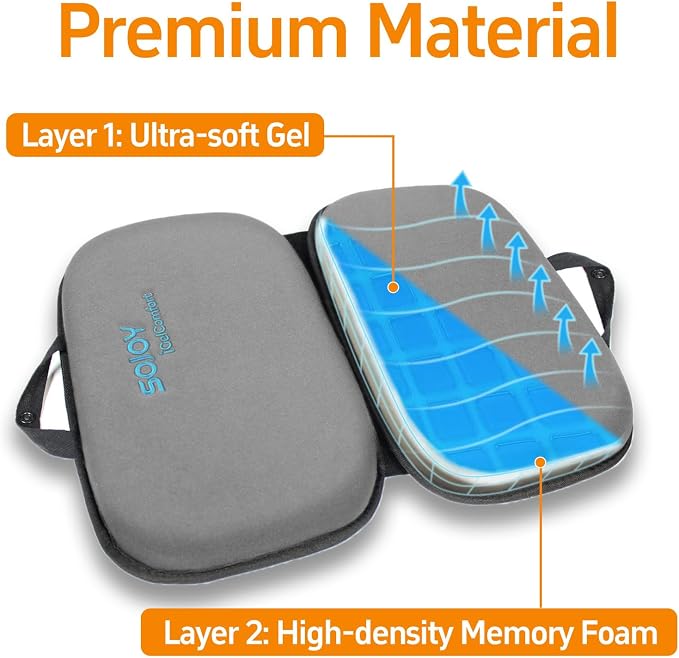 3 in 1 Gel Seat Cushion (Darkgray) - Image 5
