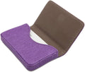 RFID Blocking Wallet - Minimalist Leather Business Credit Card Holder - Purple2 by AI-DEE