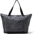 Baggallini Carryall Expandable Lightweight Travel Tote 22" Packable Folding Compact Nylon Washable Weekender w/Luggage Sleeve by baggallini