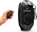 Mace Personal Safety Alarm - Loud 130db Siren, Built in Emergency Whistle, Easy On/Off Push Button Activation, Batteries Included, Personal Alarm for Women & Men - Black by MaceSecurityInternational